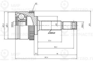 Запчасть AYWIPARTS AW1510276A