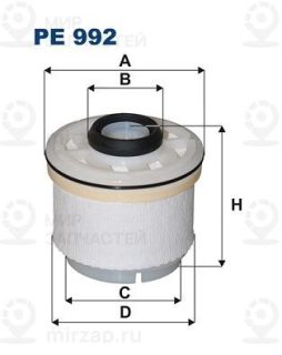 Фильтр топливный FILTRON PE992