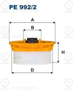 Фильтр топливный FILTRON PE9922