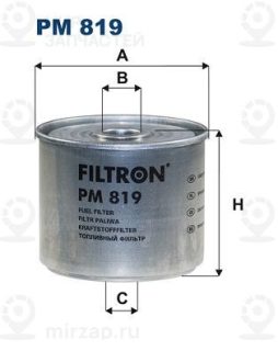 Фильтр топливный FILTRON PM819
