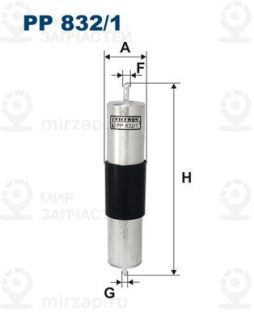 Фильтр топливный FILTRON PP8321