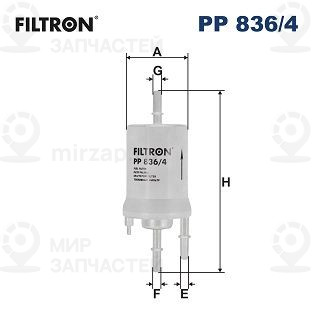 Фильтр топливный FILTRON PP8364