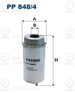 Фильтр топливный FILTRON PP8484