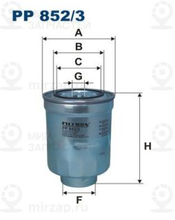 Фильтр топливный FILTRON PP8523