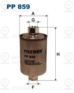 Фильтр топливный FILTRON PP859