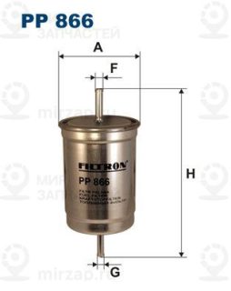 Фильтр топливный FILTRON PP866