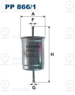 Фильтр топливный FILTRON PP8661