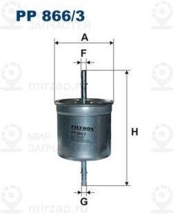 Фильтр топливный FILTRON PP8663