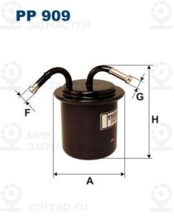 Фильтр топливный FILTRON PP909