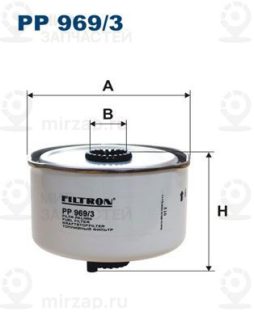 Фильтр топливный FILTRON PP9693