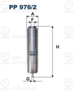 Фильтр топливный FILTRON PP9762