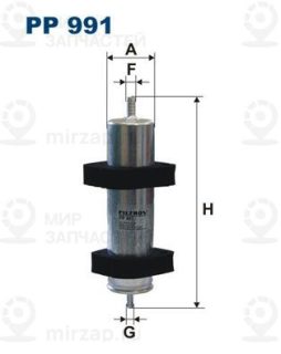 Фильтр топливный FILTRON PP991