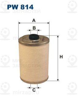 Фильтр топливный FILTRON PW814