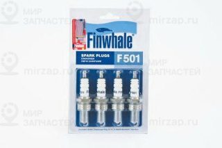 Свеча Зажигания Компл. (4Шт) Для А/М Ваз 2101-07 Finwhale F501 Finwhale F501