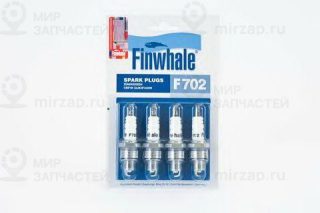 Свеча Зажигания Компл. (4Шт) Для А/М Газ 402Дв Finwhale F702 Finwhale F702