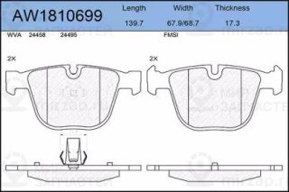 Запчасть AYWIPARTS AW1810699