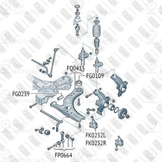 Запчасть FIXAR FK0232R
