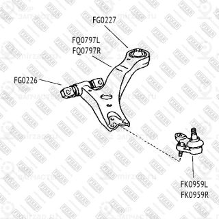Запчасть FIXAR FK0959L