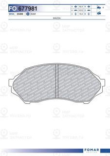 Запчасть FOMAR FO677981