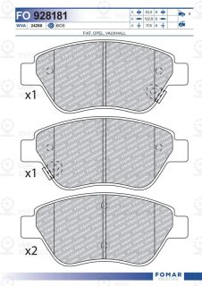 Запчасть FOMAR FO928181