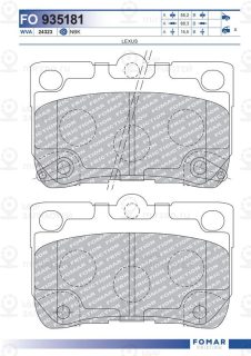 Запчасть FOMAR FO935181