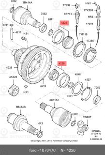 Запчасть FORD 1070470