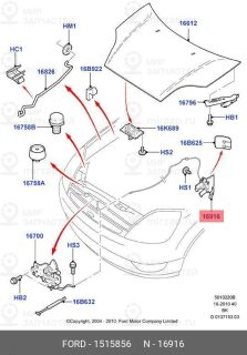 Запчасть FORD 1515856