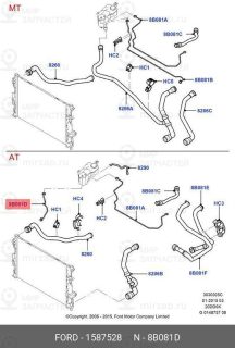 Запчасть FORD 1587528