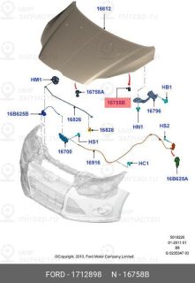 Запчасть FORD 1712898