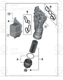 Запчасть BMW 11428511391