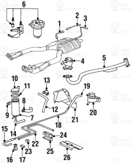 Запчасть BMW 11781247475