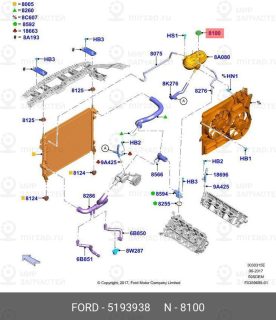 Запчасть FORD 5193938