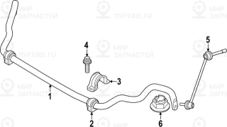 Запчасть BMW 31306898159