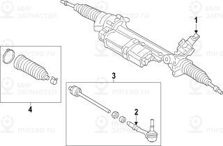 Запчасть BMW 32105A7F9D4