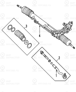 Запчасть BMW 32106777496