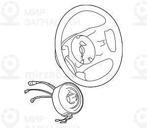 Запчасть BMW 32346753738