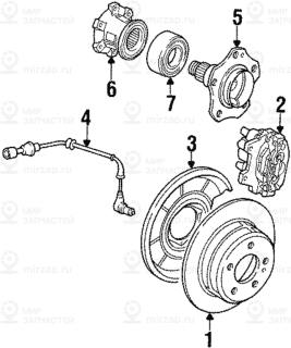 Запчасть BMW 34521181490