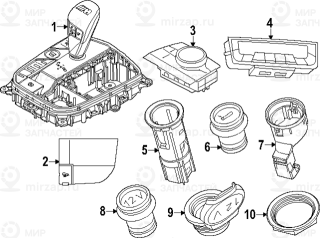 Запчасть BMW 61315A84264