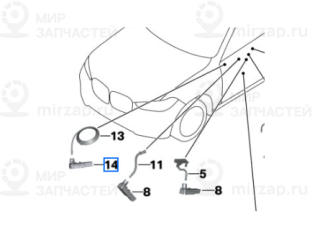 Запчасть BMW 63315A37320