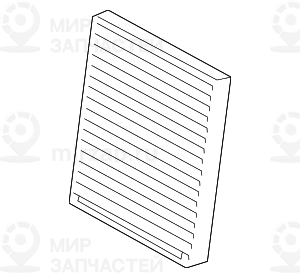 Запчасть BMW 64119361715