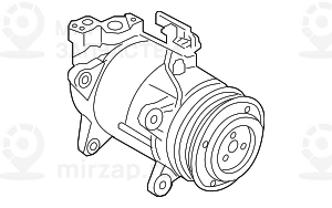 Запчасть BMW 64525A21D12