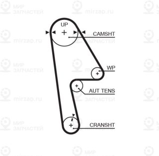 Запчасть GATES 5593XS