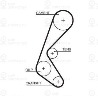 Запчасть GATES 5628XS