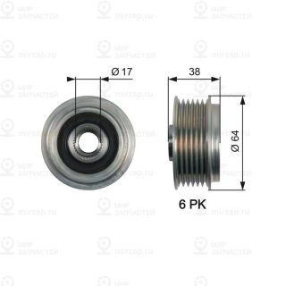 Запчасть GATES OAP7165