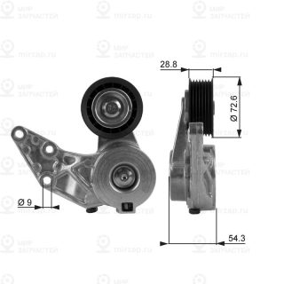 Запчасть GATES T38208