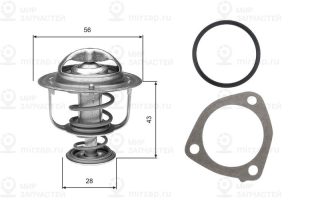 Термостат охлаждающей жидкости GATES TH31276G1