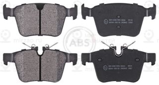 Комплект тормозных колодок (дисковый тормоз) ABS 35100