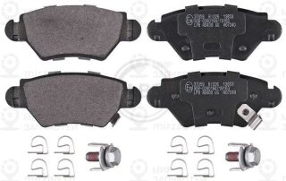 Комплект тормозных колодок (дисковый тормоз) ABS 37059