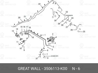 Запчасть HAVAL 3506113K00