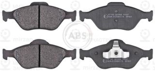 Комплект тормозных колодок (дисковый тормоз) ABS 37195